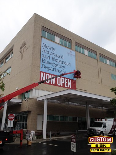 Large Building Banners Custom Sign Source