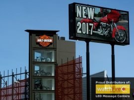 Electronic LED Messaging Center landmark Electronic LED Messaging Center landmark